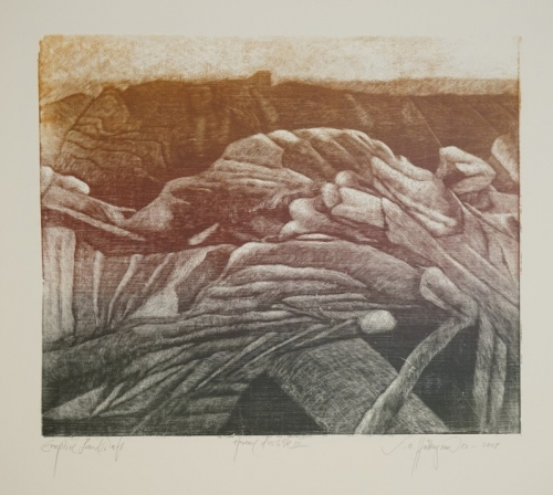 Bl.13 Eruptive Landschaft (Otto-Hüttengrund Siegfried)