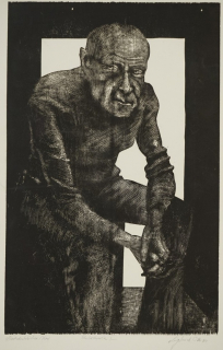 Nachdenklicher Alter (Otto-Hüttengrund Siegfried)