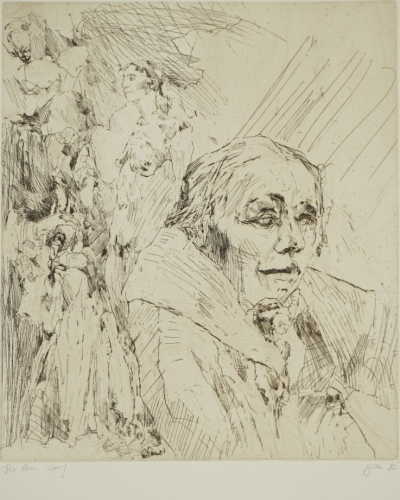 Hommage á Käthe Kollwitz Bl.1 (Käthe Kollwitz) (Perthen Christine)