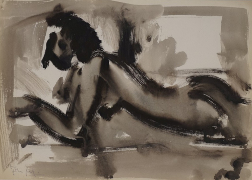 o.T. (Liegender Akt) (Frenzel Roland)