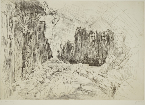 Hommage á Käthe Kollwitz Bl.2 4. Januar 1915 Weißenburger Str.  (Perthen Christine)