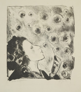 Mädchen mit Seifenblasen (Herbig Otto)