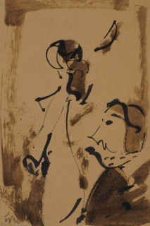 o.T. (Maler und Modell) (Frenzel Roland)