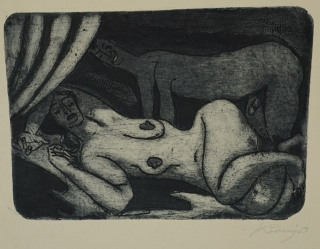 Jupiter und Antiope (Körnig Hans)