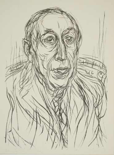 Porträt Hans Theo Richter (Uhlig Max)
