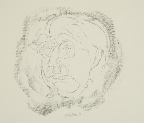 Porträt Arnold Zweig (Zickelbein Horst)