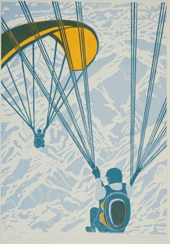 o.T. (Fallschirmspringer) (Arnskötter Anna)