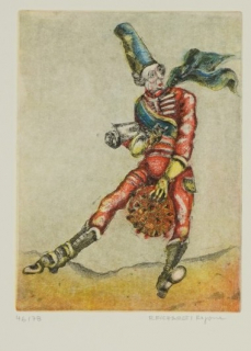 o.T. (Münchhausen auf Coronabazillus) (Ragone Stefan, Reichardt Annette)