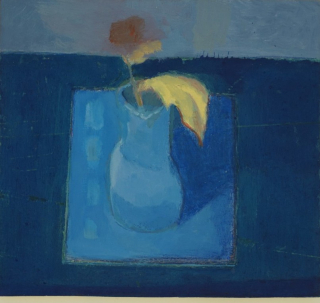 o.T. Vase mit Blume (Schmidt Michael)