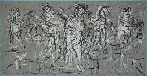 Putti-Reihung (Lepke Gerda)