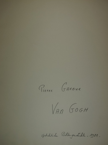 van Gogh Spatialistische BildergeschichteBl.7 (Garnier Pierre)