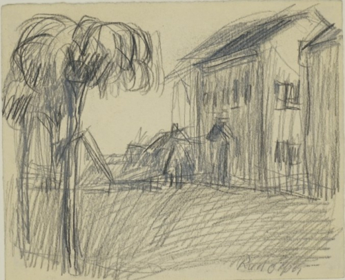 o.T. (Vorstadthäuser) (Rudolph Wilhelm)