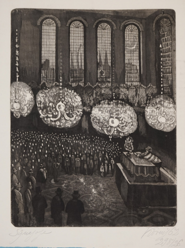 In der Synagoge (Körnig Hans)