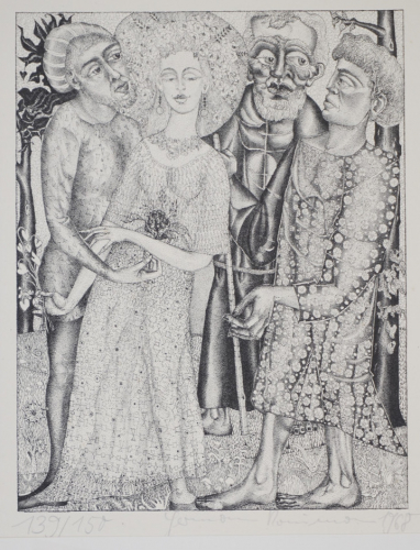 Vorstellung das Brautpaares (Naumann Hermann)
