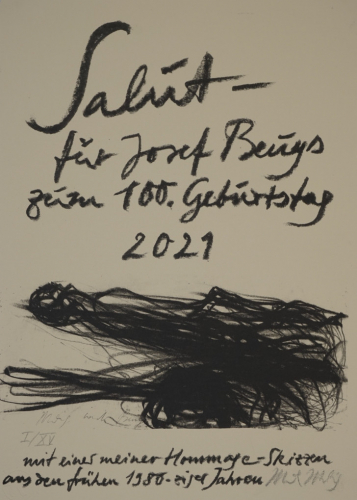 Salut für Joseph Beuys zum 100. Geburtstag (Uhlig Max)