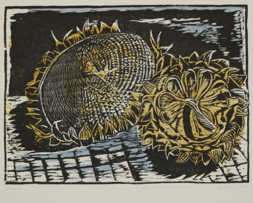 Stillben mit Sonnenblumen (Brüne Gudrun)