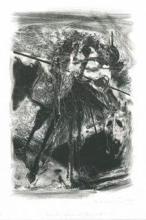 Don Quichote und Rosinante (Münzner Rolf)