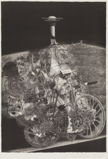 Don Quichotte am Mont Ventoux II (Münzner Rolf)