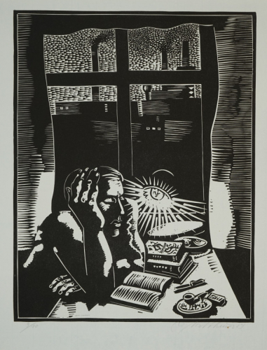 Bl. 6 (Selbststudium) (Mattheuer Wolfgang)