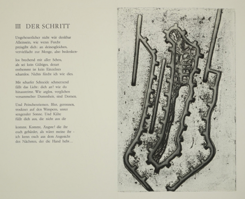 Bl.4 o.T. Der Schritt (Morgner Michael)