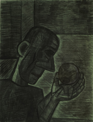 Mann mit Kugel (Quevedo Nuria)