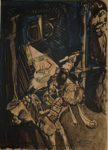 Hand am Fenster (Libuda Walter)