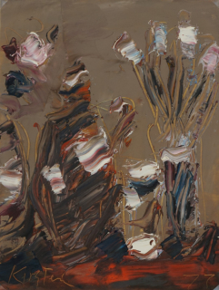 o.T. Stilleben mit Pinseln (Schmidt-Kirstein Helmut)