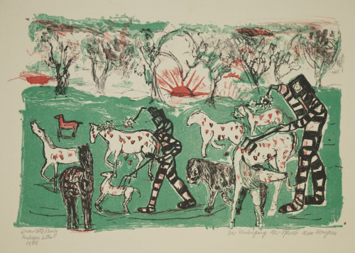 Der Untergang der Pferde am Morgen (Pauly Charlotte E.)