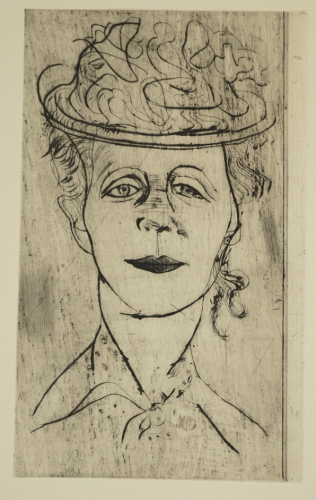 Lilo mit Hut (Hassebrauk Ernst)