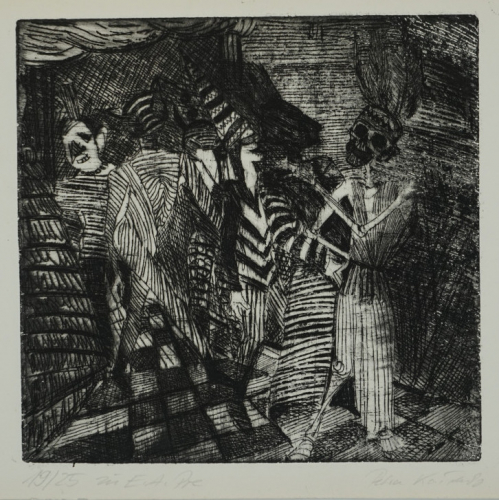 zu E.A. Poe. (Kasten Petra)