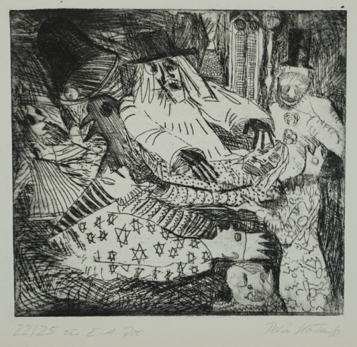 zu E.A. Poe. (Kasten Petra)