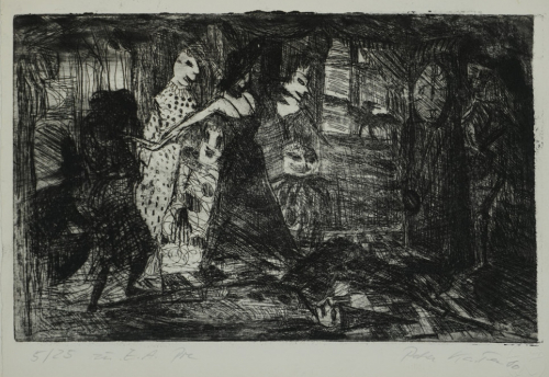 zu E.A. Poe. (Kasten Petra)
