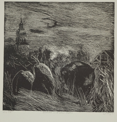 Früchte und alter Helm (Wittig Werner)