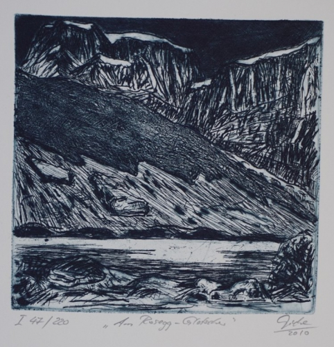 Am Rosegg-Gletscher (Giebe Hubertus)