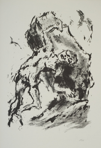 o.T. (Stärker als sein Fels)  (Fronius Hans)