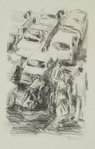 o.T. (Stärker als sein Fels) (Metzkes Harald)