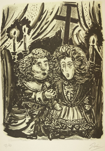Bl.1 o.T. Doppelbl. m. Text gefaltet (Giebe Hubertus)