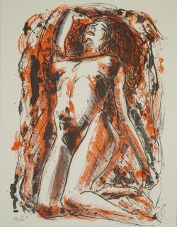 o.T. (Kniender Akt) (Giebe Hubertus)