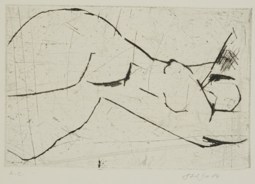 o.T. (Liegender Akt) (Stötzer Werner)