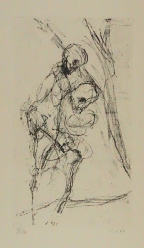 Bl. 3 o.T. (Totentanz) (Gille Karsten)