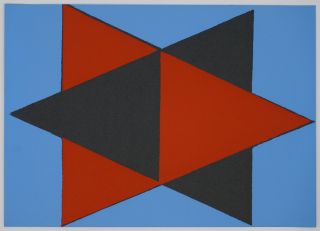 o.T. (rot-schwarze Dreiecke) (Glöckner Hermann)