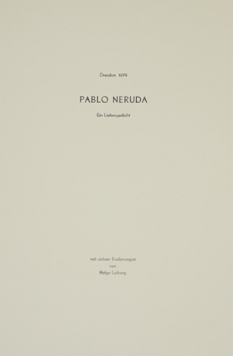 Titelblatt (Leiberg Helge)