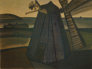 Mühle am Meer (Schroeder Ernst)