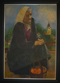 Tomatenverkäuferin (Burkhardt Heinrich)