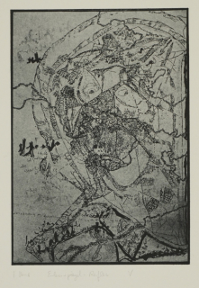 Eulenspiegel Reflex V (Vorderseite) (Claus Carlfriedrich)