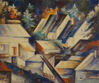 Dorfstraße (Müller-Eibenstock Otto)