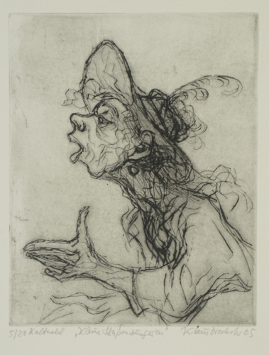 Kleine Straßensängerin (Drechsler Klaus)