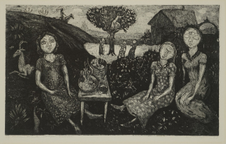 zu Grimm: Einäuglein, Zweiäuglein, Drieäuglein (Magnus Klaus)