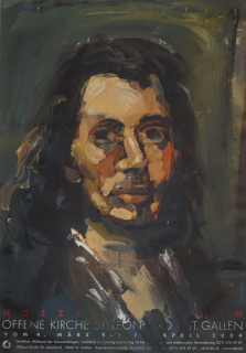 Selbstbildnis als Carel Fabritius (Friedel Lutz)