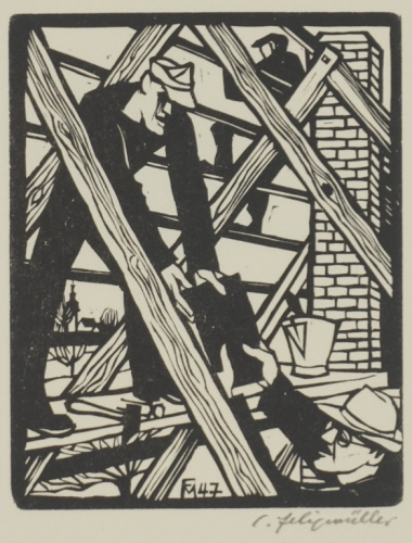 o.T. Dachdecker aus der Serie 